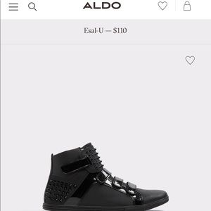Aldo’s Esal-U Men’s Spiked Shoes Sz 13 (Worn)